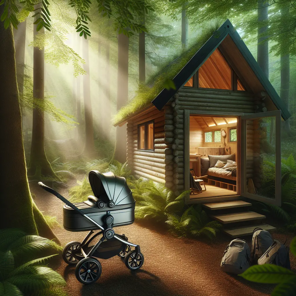 Kan I tage klapvogn med på en shelterplads?